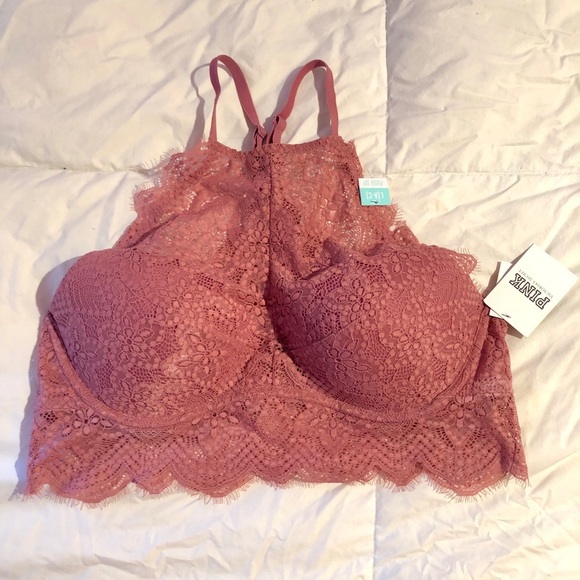 Victoria’s Secret PINK mauve / rose bralette - Picture 1 of 5